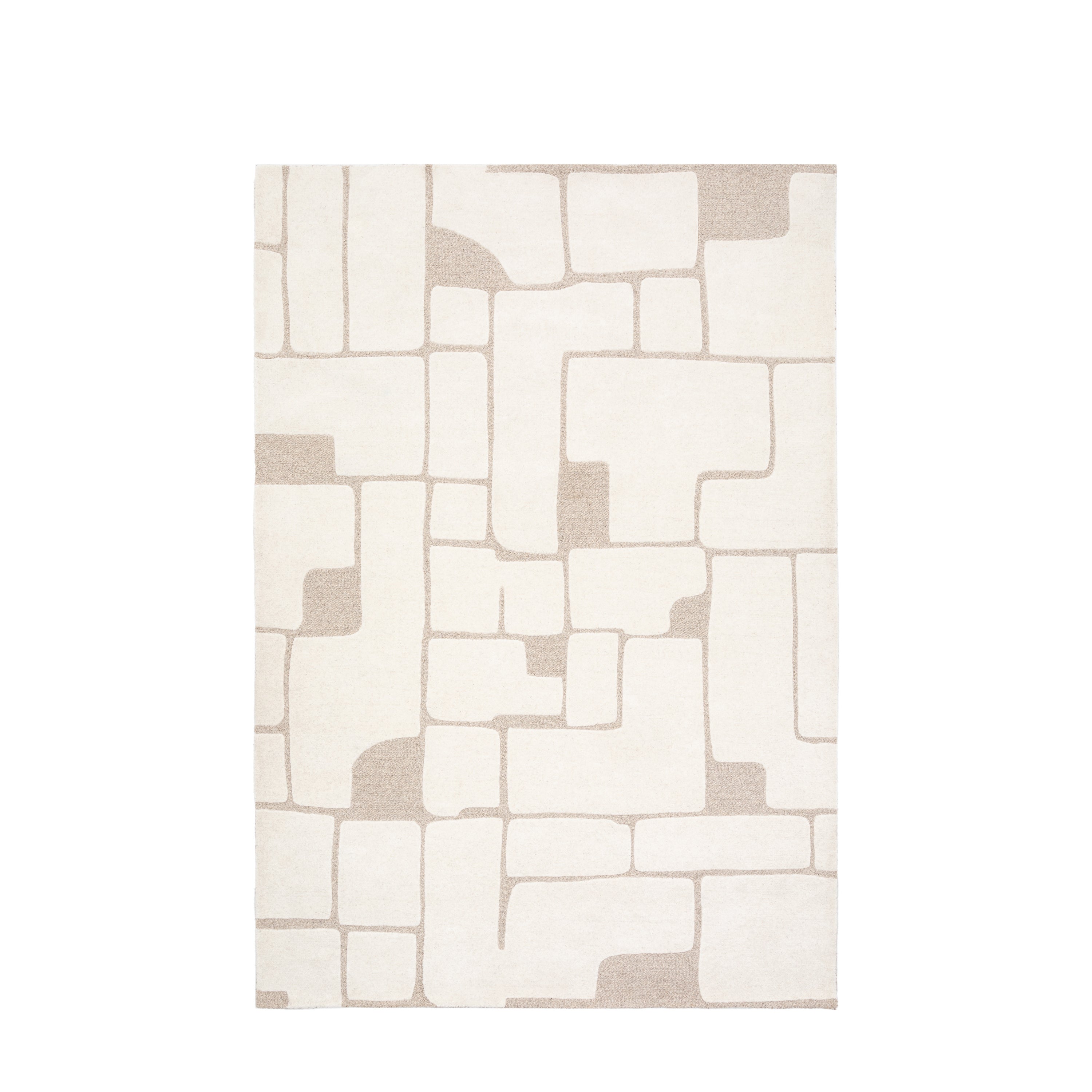 Montauk Tufted Graphic Rug - product view