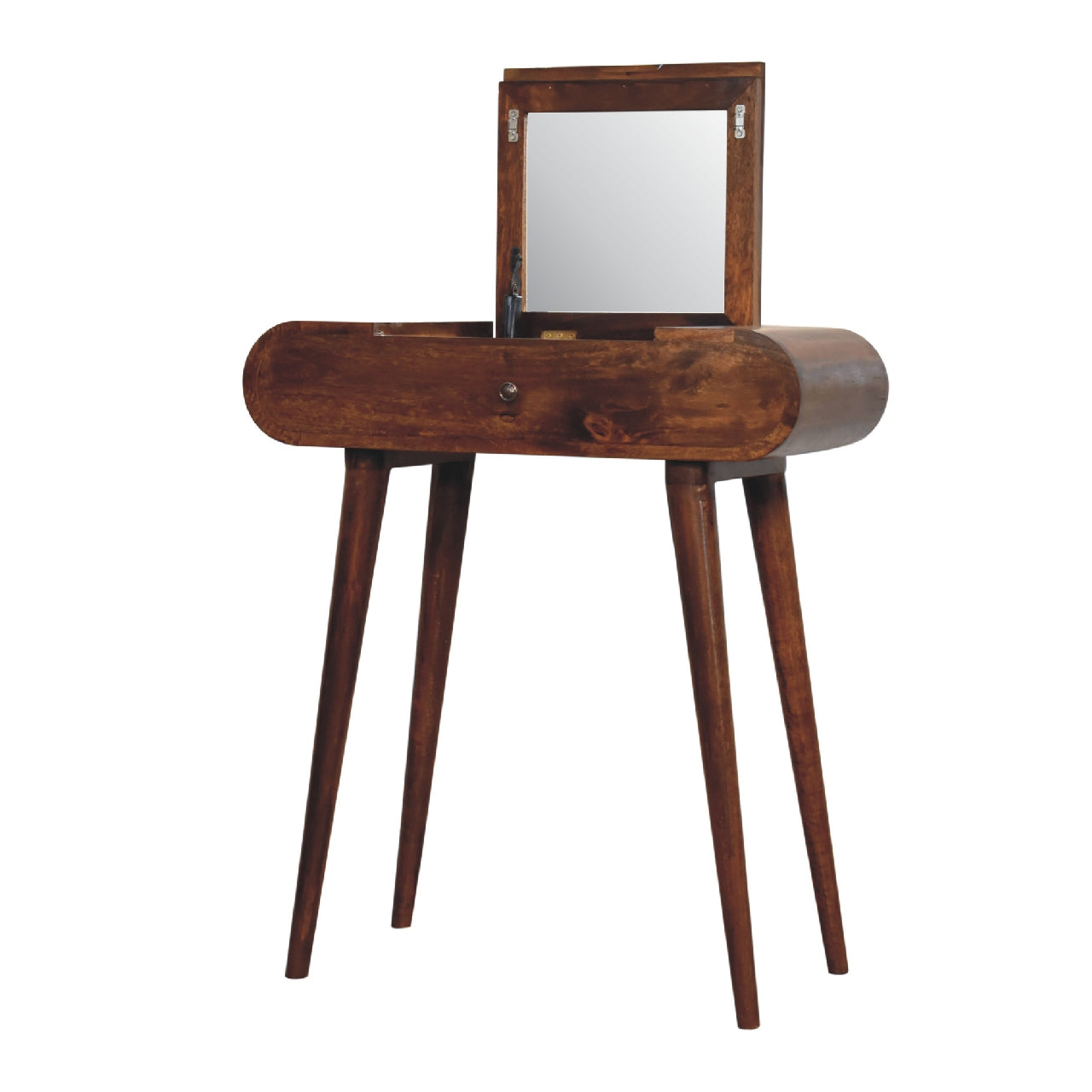 Mini Newton compact chestnut dressing table | MalletandPlane.com