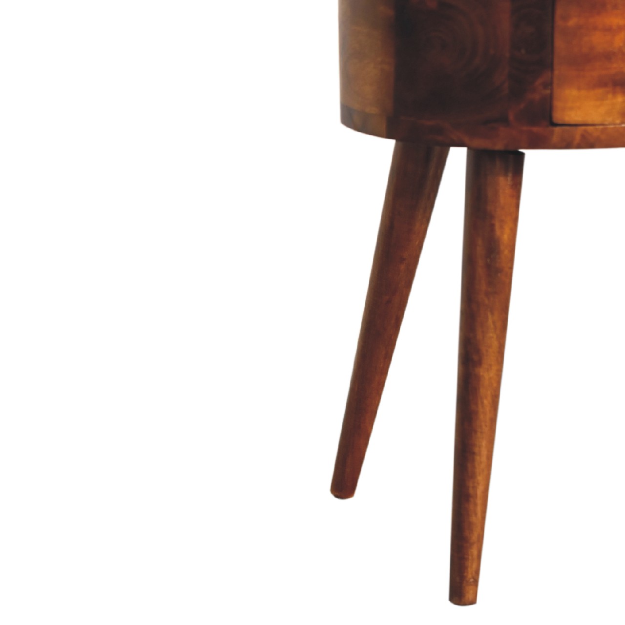 Mini Regent Chestnut Compact Bedside Table | MalletandPlane.com
